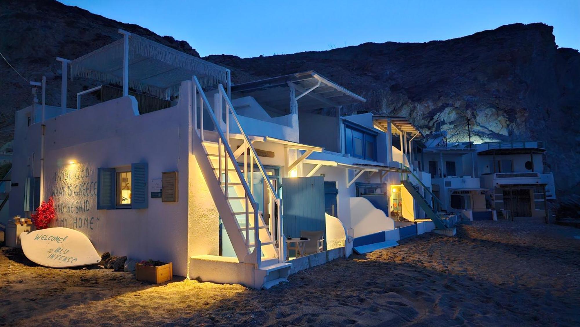 Blu Intenso Boathouse Firopotamos Luaran gambar
