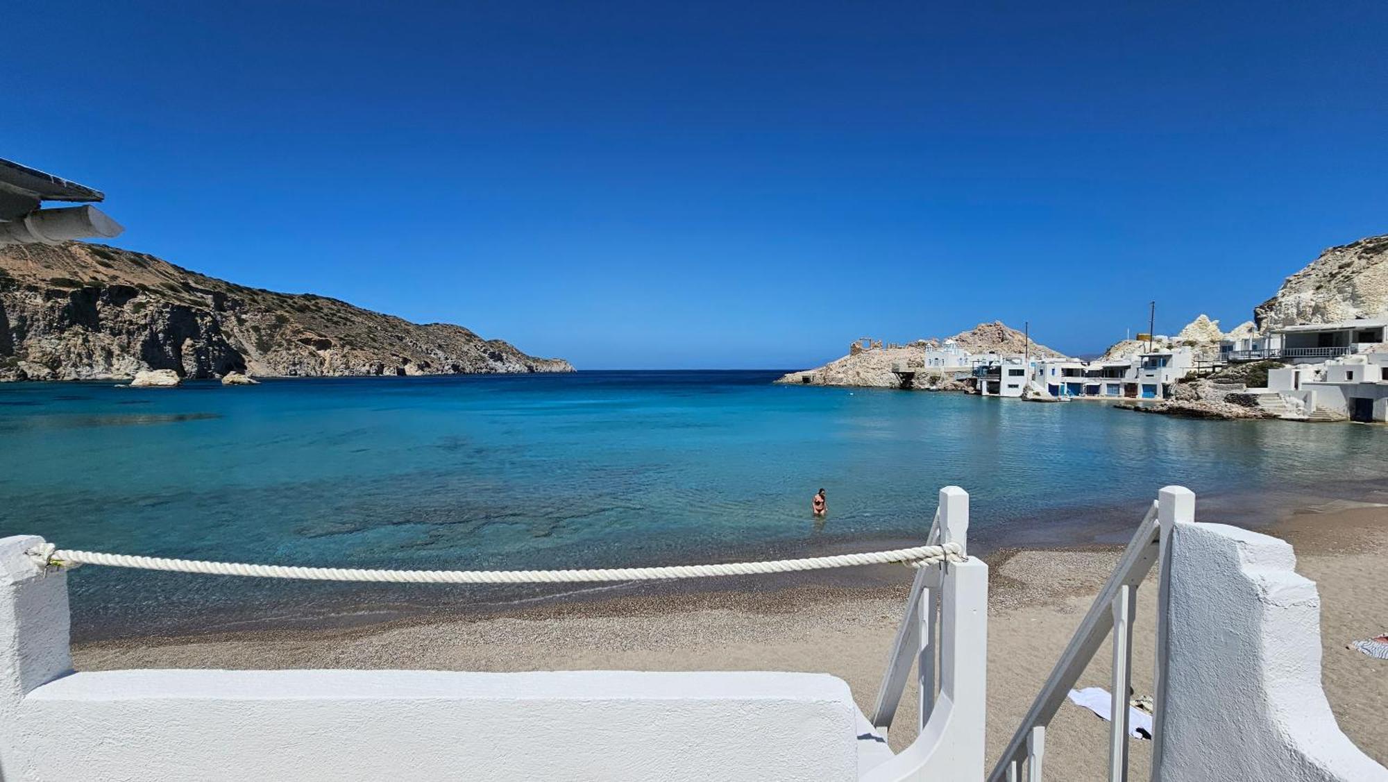 Blu Intenso Boathouse Firopotamos Luaran gambar