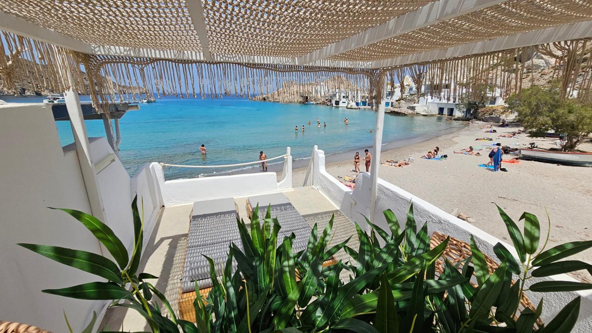 Blu Intenso Boathouse Firopotamos Luaran gambar
